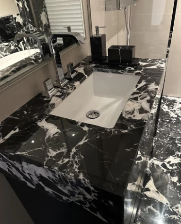 Napoleon Black Marble Slabs