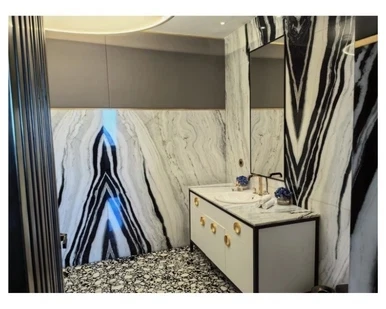 Panda White Marble Slabs For Wall And Tiles