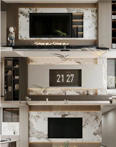 Porcelain Large Format Slab Patagonia Sintered Stone for kitchen countertops, islands, and dining tables