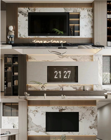 Porcelain Large Format Slab Patagonia Sintered Stone for kitchen countertops, islands, and dining tables