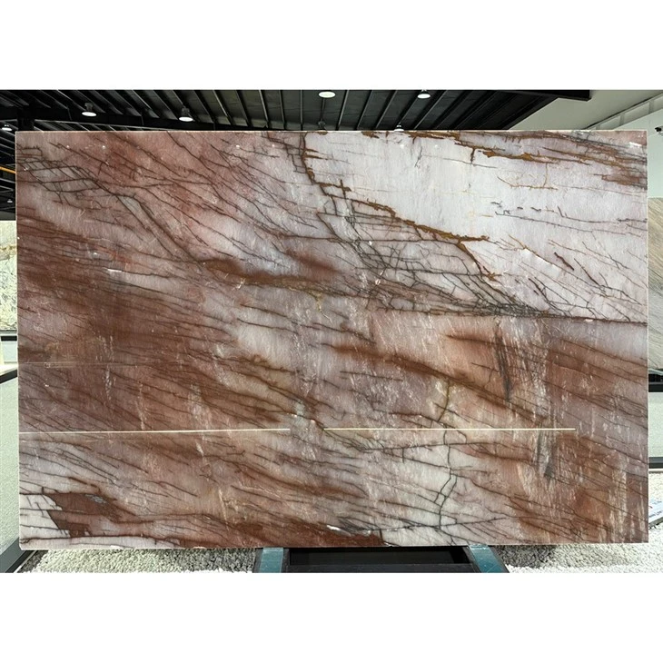 Translucent Pink Exotic Stone Cristallo Cosmopolitan Quartzite best