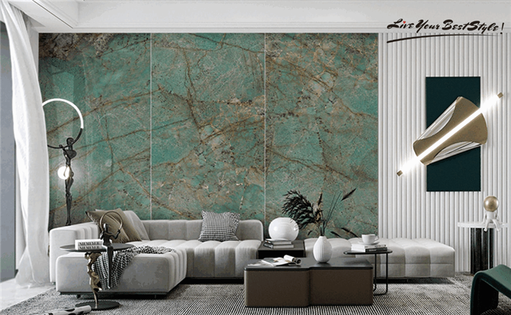 Wall Panel Stone New Amazon Green Sintered Stone Cladding Veneer best