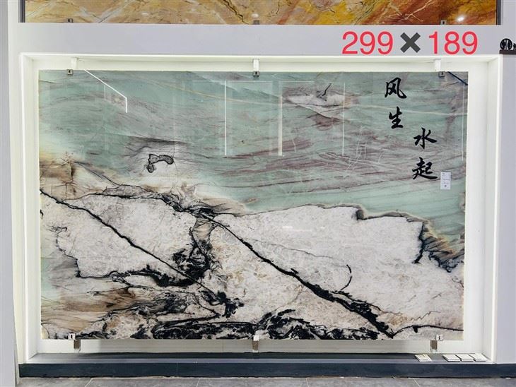 White Translucent Crystal Stone Cristallo Tiffany Quartzite Slabs best