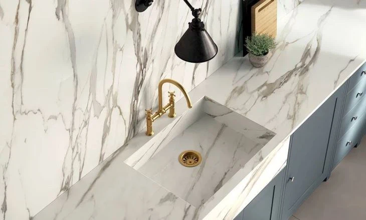 Calacatta Gold Marble Slab