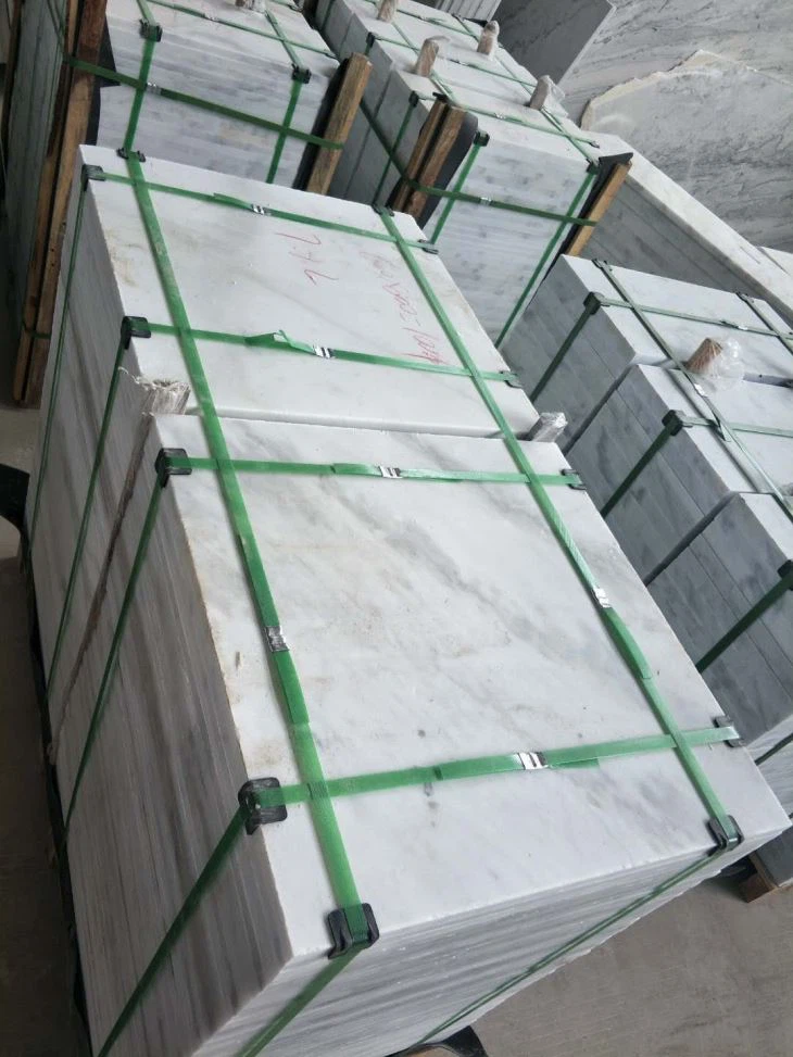Guangxi White Marble Polished Tile