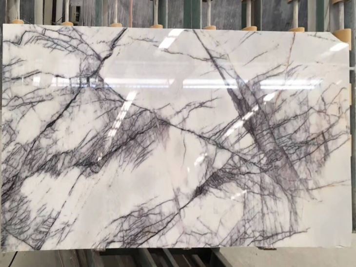 white Lilac marble
