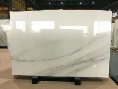 Lincoln White Marble Slab