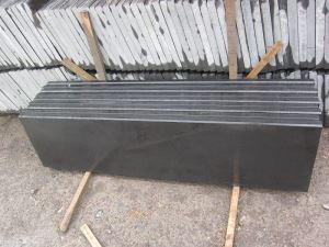 Mongolia Black Basalt Polished