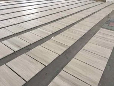 White Wood Marble for Hotel Floor