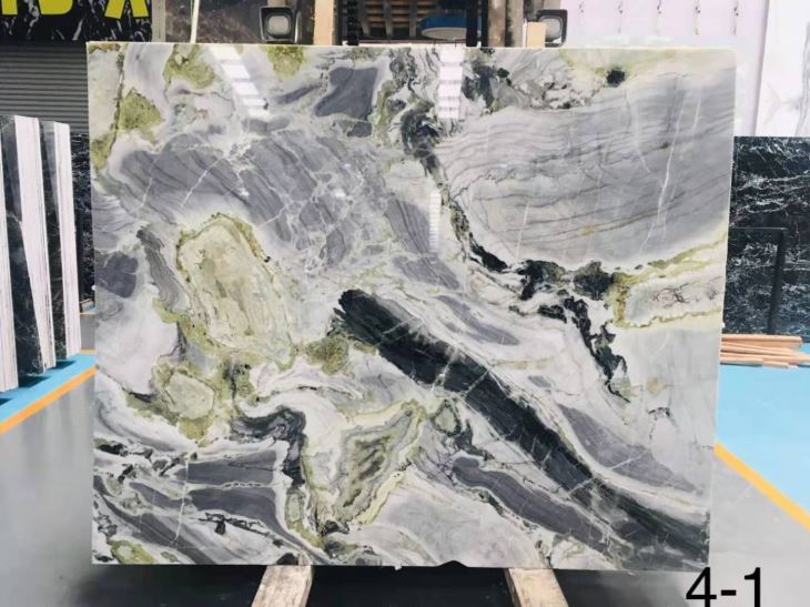 Ice Jade Green Marble Slab