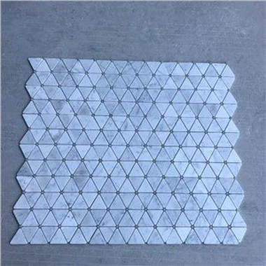 Mosaic Tile Carrara White Marble