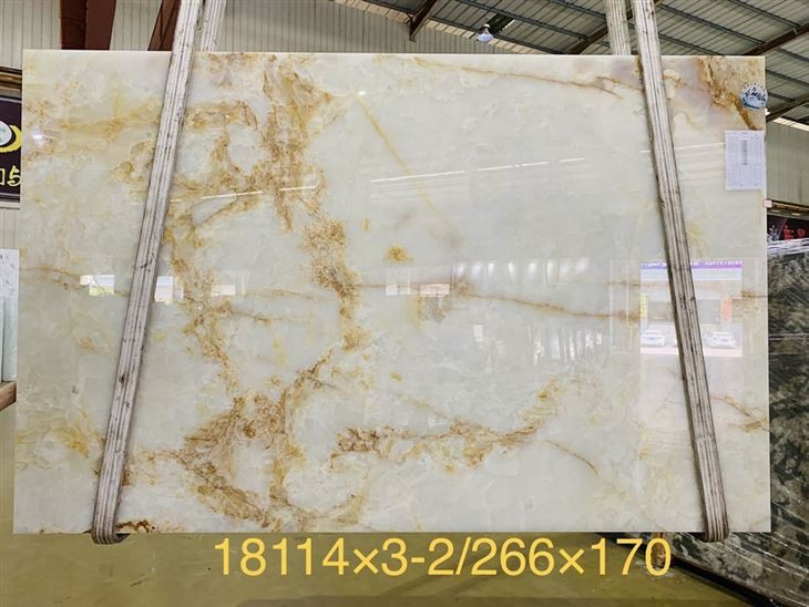 White Marble Onyx Slab