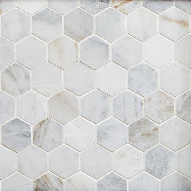 Bianco Orino Polished Marble Tile