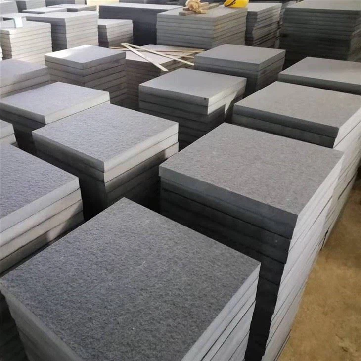 China Zhangpu Black Basalt paving