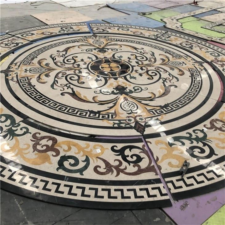 Marble Floor Medallions