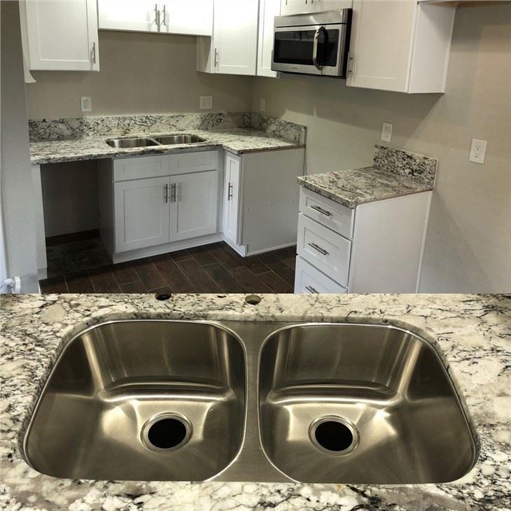 Monte Lotus Granite vanity top