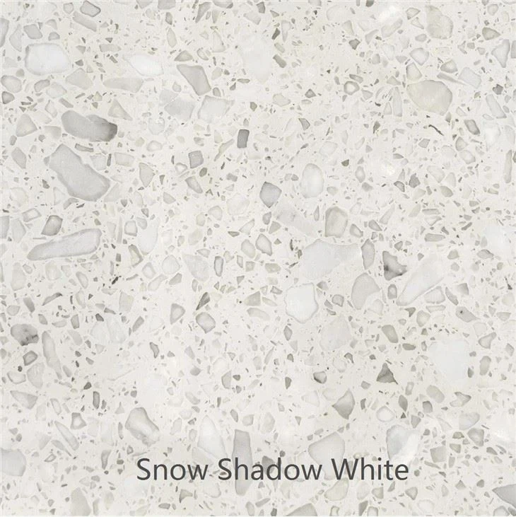 Snow Shadow White Terrazzo