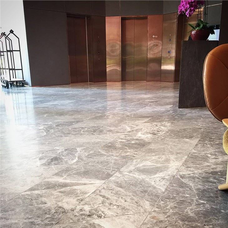 Silver Marble floor