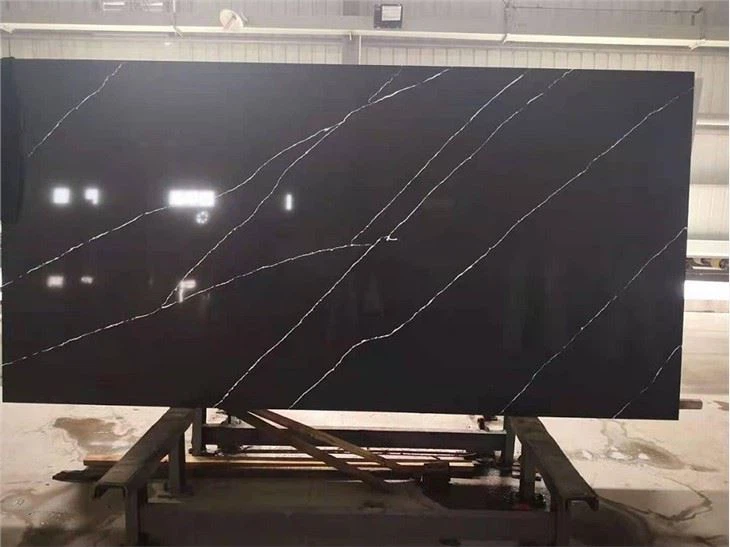 Calacatta Black Quartz factory supplier