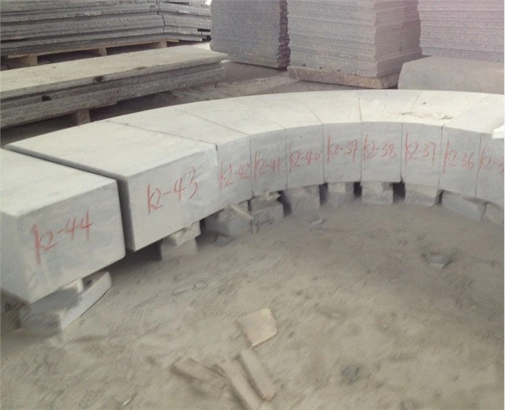Light Grey Granite Curb Stone