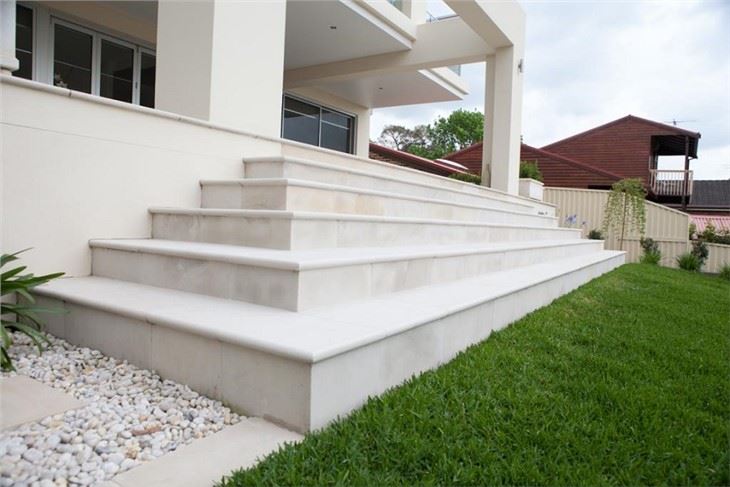 White Sandstone Flooring
