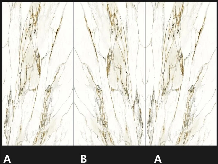 Picasso Gold Bookmatch Big Slabs Sintered Stone
