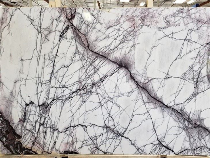 Milas Lilac White Marble Slab
