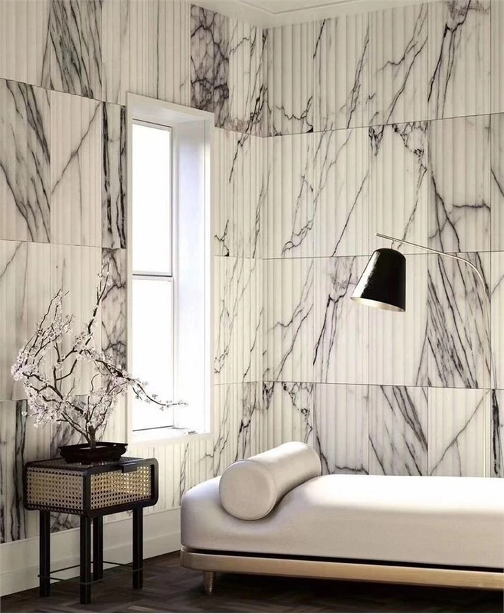 Milas Lilac White Marble Slab