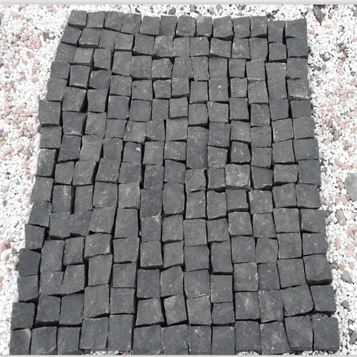 Natural Black Basalt Pavers Stone Cost