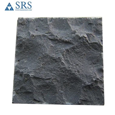 Black Stone Cube Black Basalt Driveway Paver