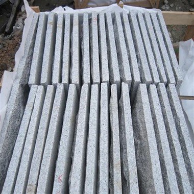 G603 Grey Granite Tiles Mushroomed Stone For Exterior Wall Cladding