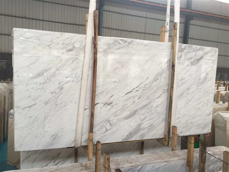 Volacas White Marble For Bathroom Floor And Vanity Top