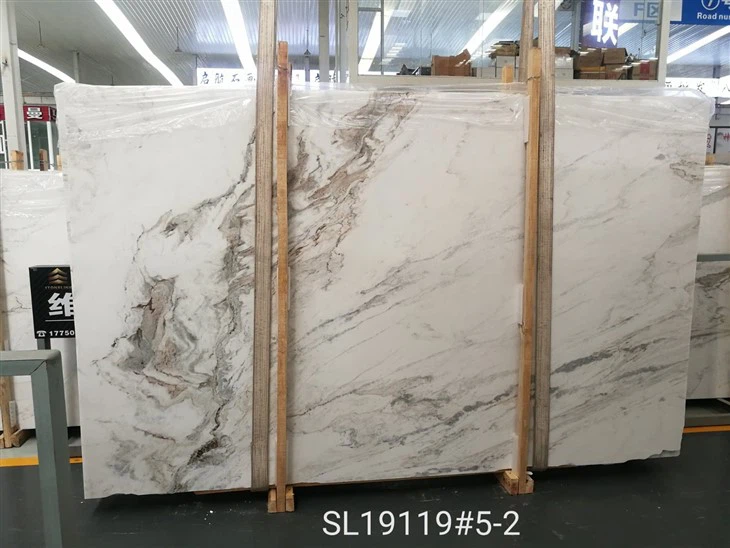 White Vena Marble For Countertop ,Flooring And Backsplashes
